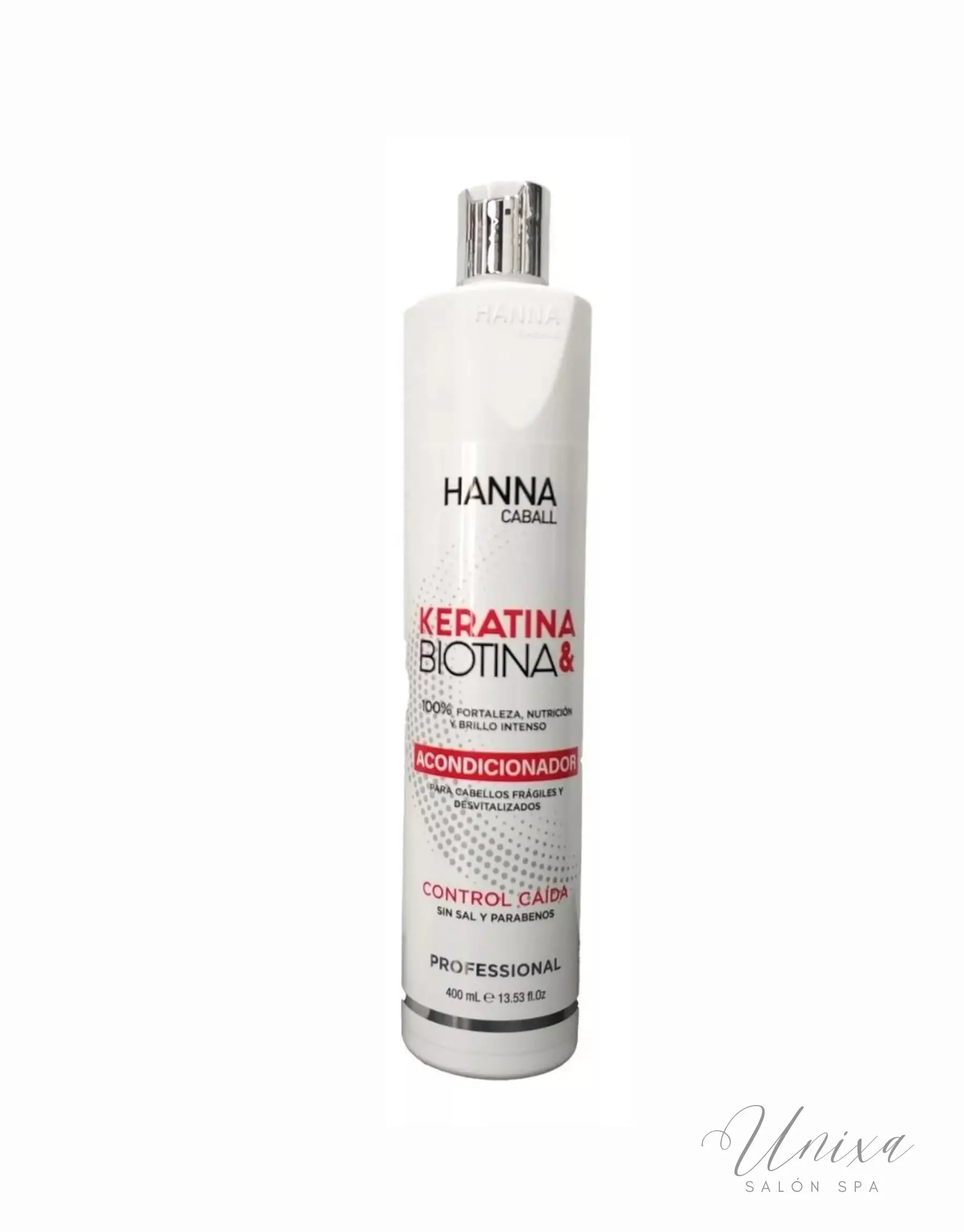 Acondicionador Keratina y Biotina 400ml Hanna Caball