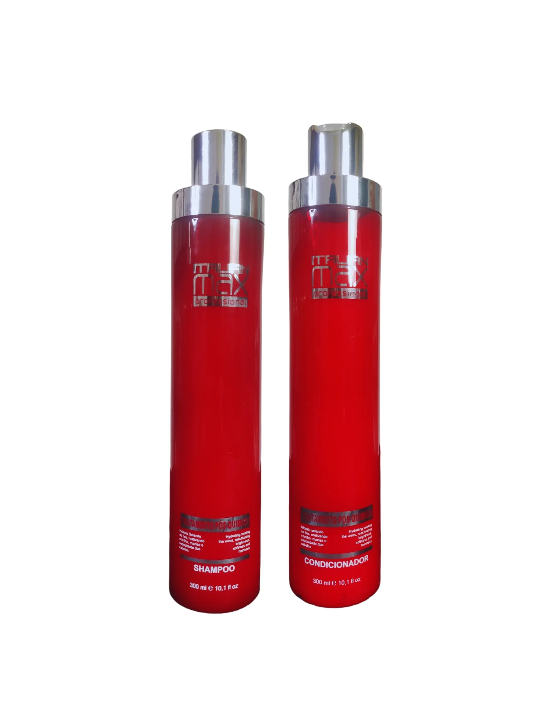 Italian Max Pack Post Química Shampoo y acondicionador de 300ml