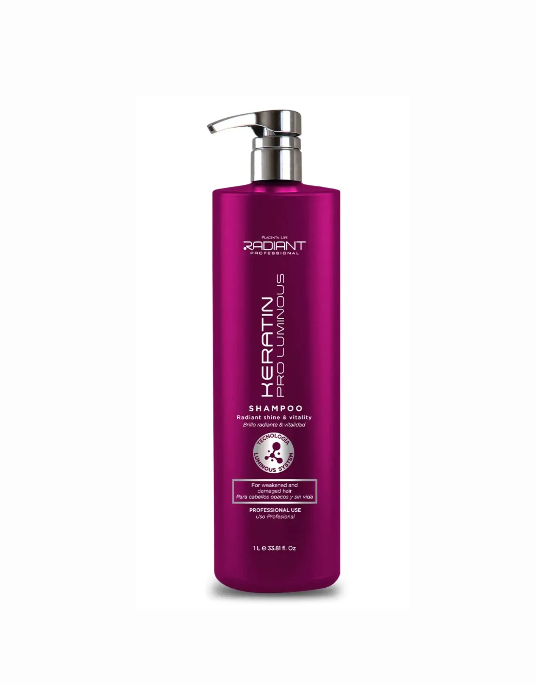 Shampoo Keratin Pro Luminous 1L Radiant