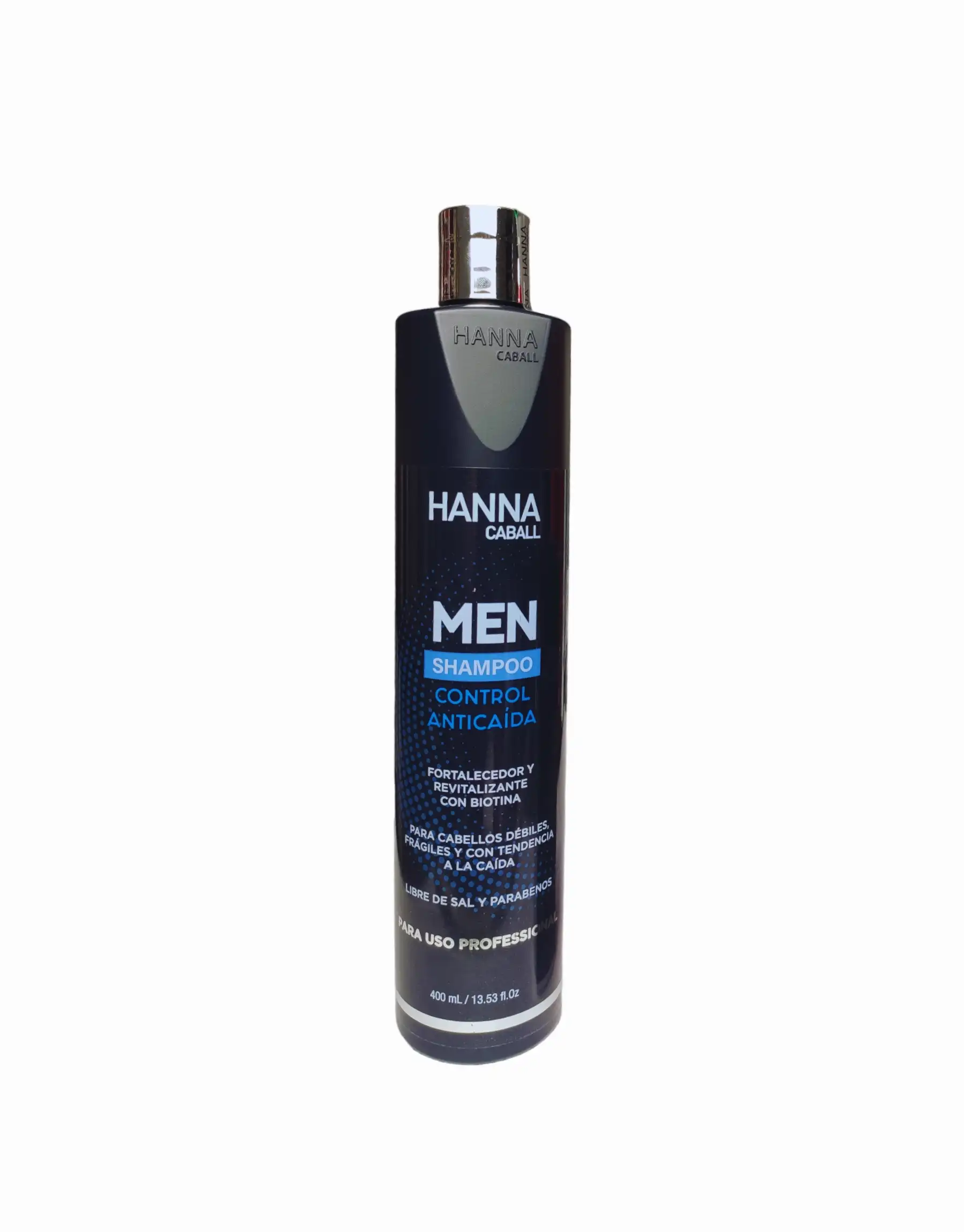 Shampoo Men Control Caída 400ml Hanna Caball