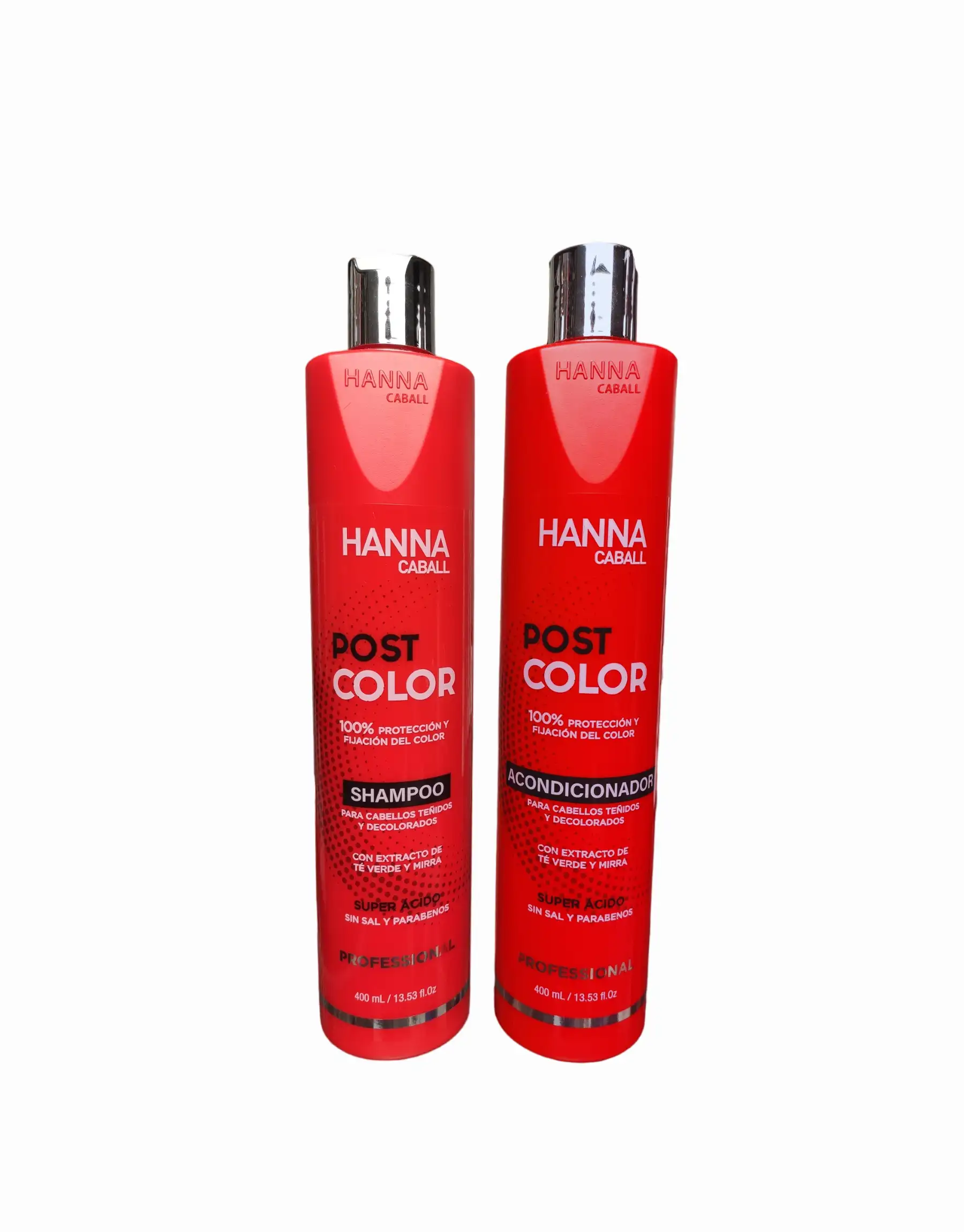 Kit Shampoo + acondicionador 400ml Hanna Caball